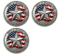 3 PCS/5 PCS/10 PCS Charlie Kirk Challenge Coins This is The Turning Point Collection Coins in Memory of a Voice for Faith Freedom and America 1993-2025 (3 PCS)