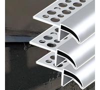 3 Pcs 50cm Aluminum Gutter Drip Ed Roof r Anti Spill Strip Weatherproof Design for Enhanced Draina Perfect for Home Improvement Projects
