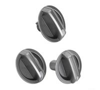 3 Pcs A/C Heater Climate Control Knob Switches for Ford for Ranger PJ PK 2005-2011 for Mazda BT50 2005-2011, Plastic Replacement Dials for Temperature Fan Settings