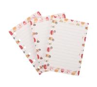 3 Pcs A7 6 Hole Loose-Leaf Paper Colourful Notebook Refills