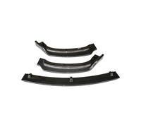 3 PCS ABS Material Front Bumper Lip Splitters Compatible For BMW Series F30 Standard Car 2016-2019(Carbon Color)