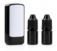 3 PCS Address Blocker Stamp, Confidential Roller Stamp with 2 Ink Refills Privacy Protection Identity Theft Prevention Stamp for Mail Bills Documents Personal Information Security Use
