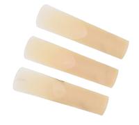 3 Pcs Alto Saxophone - Portable, Wear Resistant, Premium Craft for Alto Saxophone - Durable, Eco-Friendly, and Flexible Sound Quality Reeds (Wood Color)