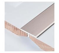 3 Pcs Aluminum T-Molding Floor Transition Strip for Seamless Doorway & Room Entrances Durable Threshold Cover for Laminate, Tile & Carpet Floors(Light Pink,33mm)