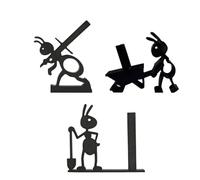 3 Pcs Ant Toilet Paper Holder,Funny Ant Toilet Roll Holders Bathroom Decor