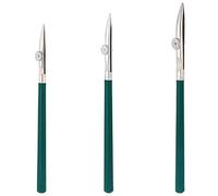 3 PCS Art Ruling Pen Set, 3 Sizes Adjustable Art Fine Straight Line Drawing Tool, Cross Hinge Artists Draftsmans Ruler Pens for Comic Watercolor Drawing Mounting Painting Illustrations