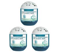 3 Pcs Automatic Dust Collection Air Purifier Magic-Box, Indoor Air Purification Dust Removal Magic Box, Odor Eliminator Airs Fresheners For Home, Bedroom, Office & Closet, Car,Pet Areas, 3 * 2 * 2 In