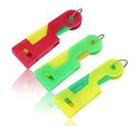 3 Pcs Automatic Sewing Needle Threader Automatic Needle Threading Device Hand Tools Needle Thread Random Tools Sewing Color Handle Plastic Tool