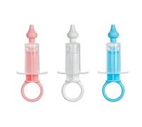 3 Pcs Baby Nasal Aspirators Portable Infant Nose Cleaner Syringe Nasal Irrigator Syringe Nasal Irrigator Reusable Silicone Nasal Suction Tip for Newborns and Toddlers