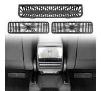 3 PCS Backseat Air Vent Protection Cover for Tesla Model Y Juniper 2025 2026, Under Seat Air Conditioning Outlet Grille Protector, ABS Anti-Dust Tesla Model Y Accessories