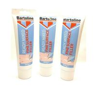 3 PCS BARTOLINE READY MIXED FINE SURFACE FILLER 300G STRONG REPAIR SUPER SMOOTH