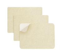 3 Pcs Beige Leather Repair Patch Self Adhesive Canvas Patches Waterproof Faux Leather for Sofas Furniture Car Seats Tents Chairs Canvas Fabric Repair Umbrella