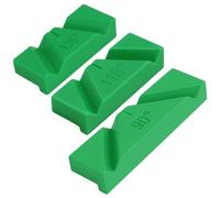 3 Pcs Bench Grinder Drill Bit Sharpener, Drill Bit Sharpener for Bench Grinder for Precise Angle Grinding, 90° 118° and 135° Angle Sharpener, Suitable for Professionals and Hobbyists Use