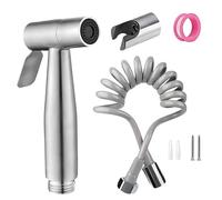 3 PCS Bidet Sprayer Set, Handheld Douche Spray, Bidet Shower Toilet Sprayer Set with Flexible Hose for Bathroom Hygiene, Pet Bath, Diaper Cleaning, Floor Washing