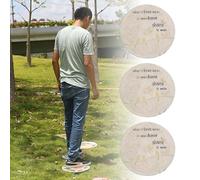 3 Pcs Birdie Stepping Garden Stones, Dimensional Anti-Slip Resinous Step Stones for Lawns/Path/Patio