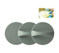 3 Pcs Blue-gray Wet Felting Tool, Versatile Fulling Block, Wet Felting board Felt ,Knitting Kits for Adults Working on Seams, Flat Felts, Hat & Slipper Shaping,Palm Washboard Felt Blocking Board