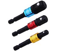 3 Pcs BlueSpot Colour Coded | Impact Socket Adaptors | 1/4 | 3/8 | 1/2" Drive | Reducer Set | Ball Bearing | DIY | Air & Hand Tools UK Free P&P