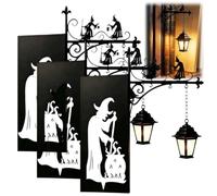 3 Pcs Bookshelf Lantern, Witch Library Lantern-Decorative Bookshelf Lighting, Vintage Bookcase Lamp Hanging Led Book Light, Reading Book Shelf Lights for Bookworms