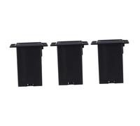 3 Pcs Box Pickup Battery Case Battery Holder Car Battery Guitars D Batteries Pickups Gator Battery Compartment for Active Bass Active Bass Battery Compartment Plastic and Metal Generic