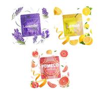 3 PCS Breathing Necklace Flavoured Filters, Natural Flavoured Inner Filter: Lemon, Lavender, Grapefruit, Anxiety Relief Flavours Filters for Adults