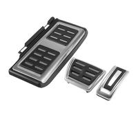 3 Pcs Car Styling Brake Accelerator Pedal Pad Rest Pedal Cover Kit For Vw For Tiguan 2018 2019 2020