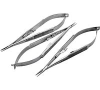 3 pcs castroviejo Needle Holder 5.5 inches Straight with Lock by Wise Linkers
