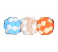 3 Pcs Cat Jingle Plush, Interactive Cat Bell, Kitten Toy For Pets