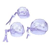 3 PCS Cat Mouth Cover, Anti-Bite and Breathable Transparent Mouth Cover Prevents Pet Bites and Damage to Sofa Sheets, for Cat Grooming, Bathing, Nail Clipping (Small Medium