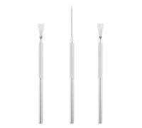 3 Pcs Ceramic Clay Needle Tools, Clay Pottery Sculpture Needle Seven Wire Texture Brush Feather Wire Texture Brush Clay Detail Needle for Carving Sculpting Modeling