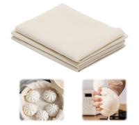 3 Pcs Cheese Cloths for Straining Reusable, Unbleached Muslin Cloths for Cooking, Cheesecloth for Straining, Juicing, Cooking, Baking, Cheese Making (50x50cm)