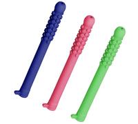 3 PCS Chewable Essential Oil Breath Stick,Breathable Chewable Silicone Stick with Essential Oils,Clear Respiratory Function for Aromatherapy On The Go Natural Focus