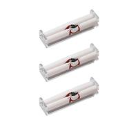 3 Pcs Cigarette Roller Plastic Cigarette Rolling Machine Manual Rolling Machine Tobacco Rolling Machine King Size 110mm Cigarette Making