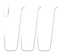 3 PCS Clay Bead Spinner Needle, 7 Inch Bead Spinner Needles, Beading Hook,Curved Beading Needles for Jewelry Making, Bracelets Necklaces, Waist Crafts