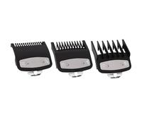 3 Pcs Clipper Guards for Wahl,Replacement Hair Clipper Guide Combs,Hair Clippers Trimmers with Metal Clip,Professional Cordless Clipper Cutting Guards,Hair Clipper Guards Attachments