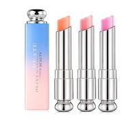 3 Pcs Colour Changing Lip Balm Crystal Jelly Magic Tinted Nutritious Moisturizer Lip Balm Ideal as Teenage Girls Gifts Sets