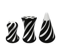 3 Pcs Cone Fidget Toy, 3d Printed Spiral Cone Fidget Toy, Impossible Fidget Toys Shining in The Darkness for ADHD, Anxiety Relief Stress Relief Toys for Kids and Adults (green)