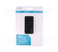 3 pcs : DA-70222 - Hub USB, DC,USB A socket x4,USB B mini socket, USB 2.0, 480Mb