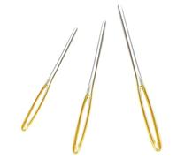3 Pcs Darning Needles for Wool, Large Eye Sewing Needles Blunt Tip, Wool Thick Hand Knitter for Yarn Sewing Darning, Tapestry Needle Set