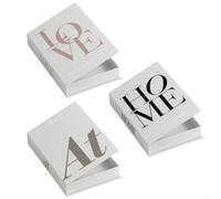 3 Pcs Decorative Book Box Set, With Magnetic Opening Faux Books Storage Box Vintage Style Ornaments, For Home Office Coffee Table Bookshelf Display