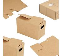 3 Pcs Discover the Exquisite Handcrafted Miniature Moving Boxes for Dollhouses, Fairy Gardens, Creative Gift Packaging, Decorative Storage Solutions, and Enchanting Miniature Collectibles, 8x4.3x5cm