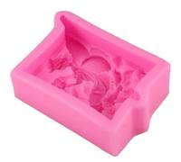3 Pcs DIY Molds for Soap Making Creative Silicone Soap Molds DIY Crafts Tool for Home Decor for Homemade DIY
