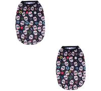 3 Pcs Dog Clothes For Cats Dog Skull Costume Halloween Dog Sweater Puppy Skull Sweatshirts Boy Costumes Dog Shirt for Sm (Whitex2pcs XLx2pcs)