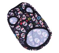 3 Pcs Dog Clothes For Cats Dog Skull Costume Halloween Dog Sweater Puppy Skull Sweatshirts Boy Costumes Dog Shirt for Sm (White XL)