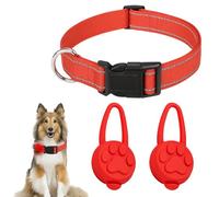 3 Pcs Dog Lights For Night Walking, Dog Light, Dog Collar Lights For Night Walking, Waterproof Reflective Safety Dog Collar Light Set For Evening Walk, Running