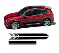 3 Pcs Door Side Stripes Skirt Sticker Edition 1 AMG Car Hood Decal For Mercedes Benz GLB Class X247 GLB250 GLB200 35 Accessories