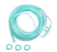 3 pcs, Each 5M Extra Long Oxygen Tubing with 6-Channel Safety Design,High Flow Nasal Oxygen Cannula