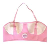 3 Pcs Electric Breast Massager Bra, Pink USB Wireless Heating Bra with 3 Massage Modes, CE and RoHS Certified, Breathable Fabric, Soft Inner Components