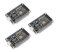 3 PCS ESP32 Development Board USB Type C, 2.4GHz Dual Mode WiFi+Bluetooth Dual Core Microcontroller for Arduino IDE, Support MicroPython, NodeMCU, AP/STA/AP+STA, CP2102 Chip
