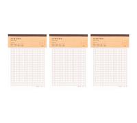 3 Pcs Exercise Paper Math Homework Letter Papers Handwriting Papers for Daily Note Taking Math Homework Letter Handwriting for Writing Exercise
