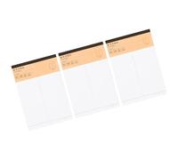 3 Pcs Exercise Paper Math Homework Letter Papers Handwriting Papers for Daily Note Taking Math Homework Letter Handwriting for Writing Exercise